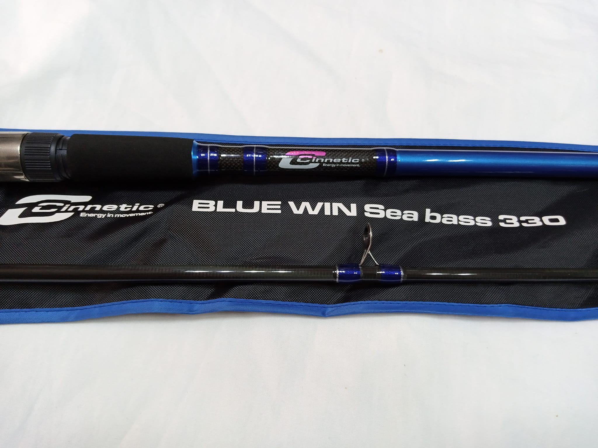 CANNE CINNETIC BLUE LINE SEA BASS MH 3.00M