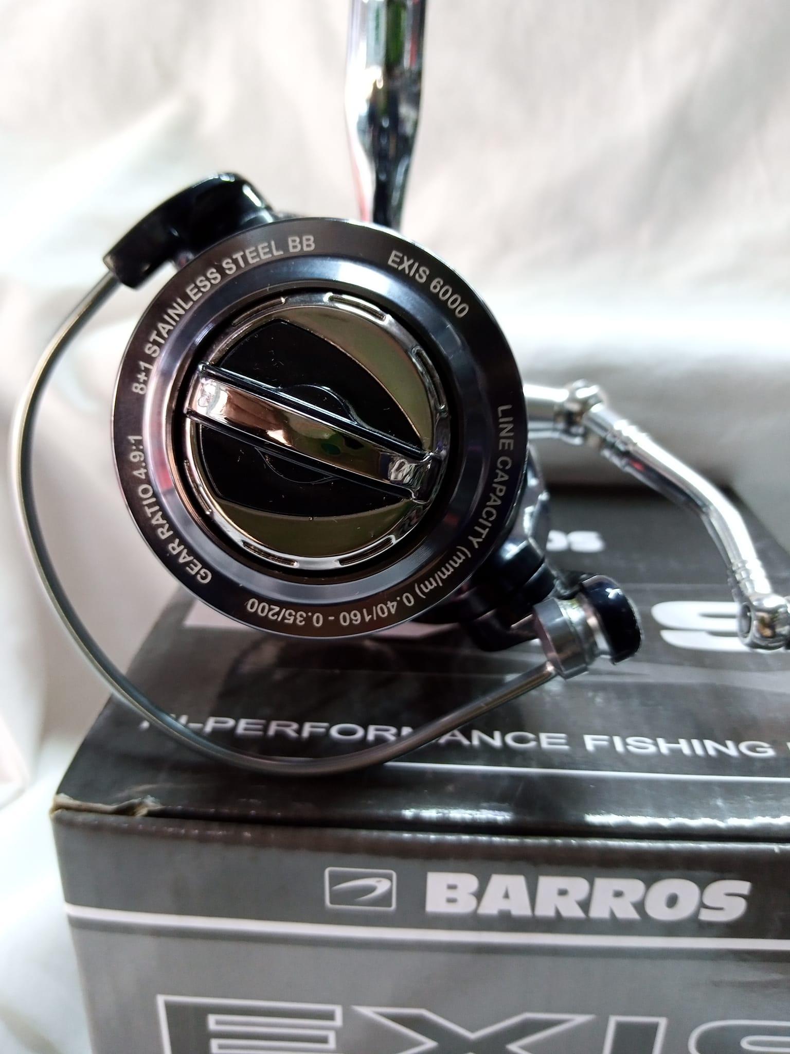 Le moulinet Barros Exis 6000 