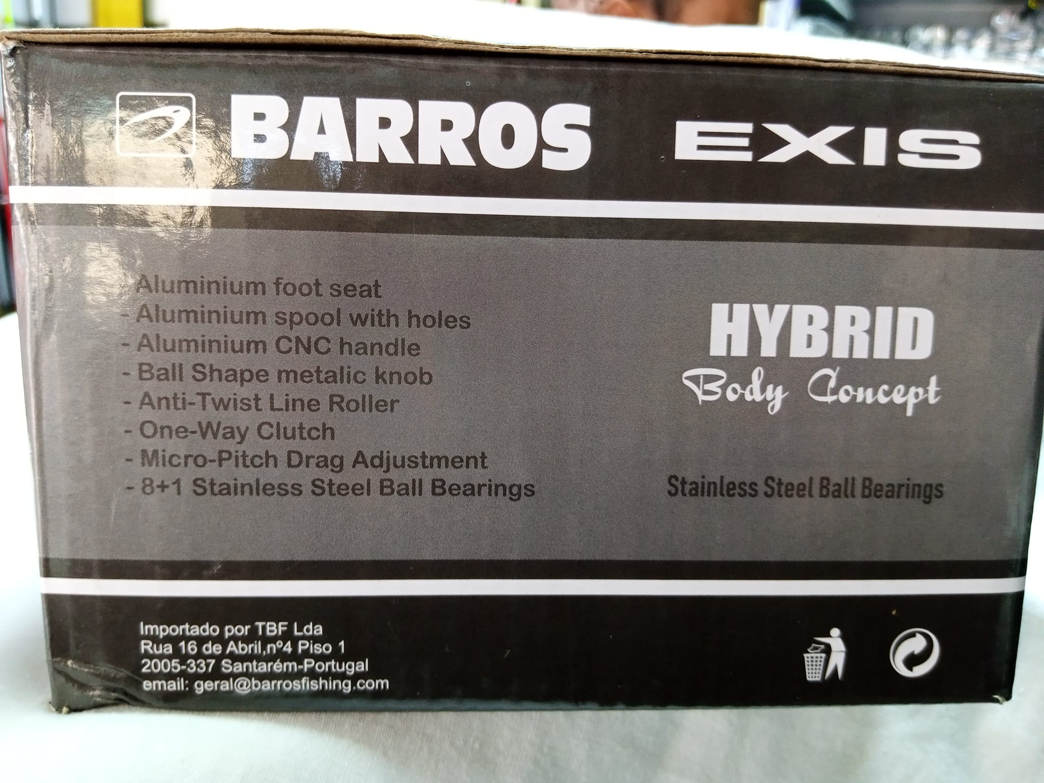 Le moulinet Barros Exis 6000 