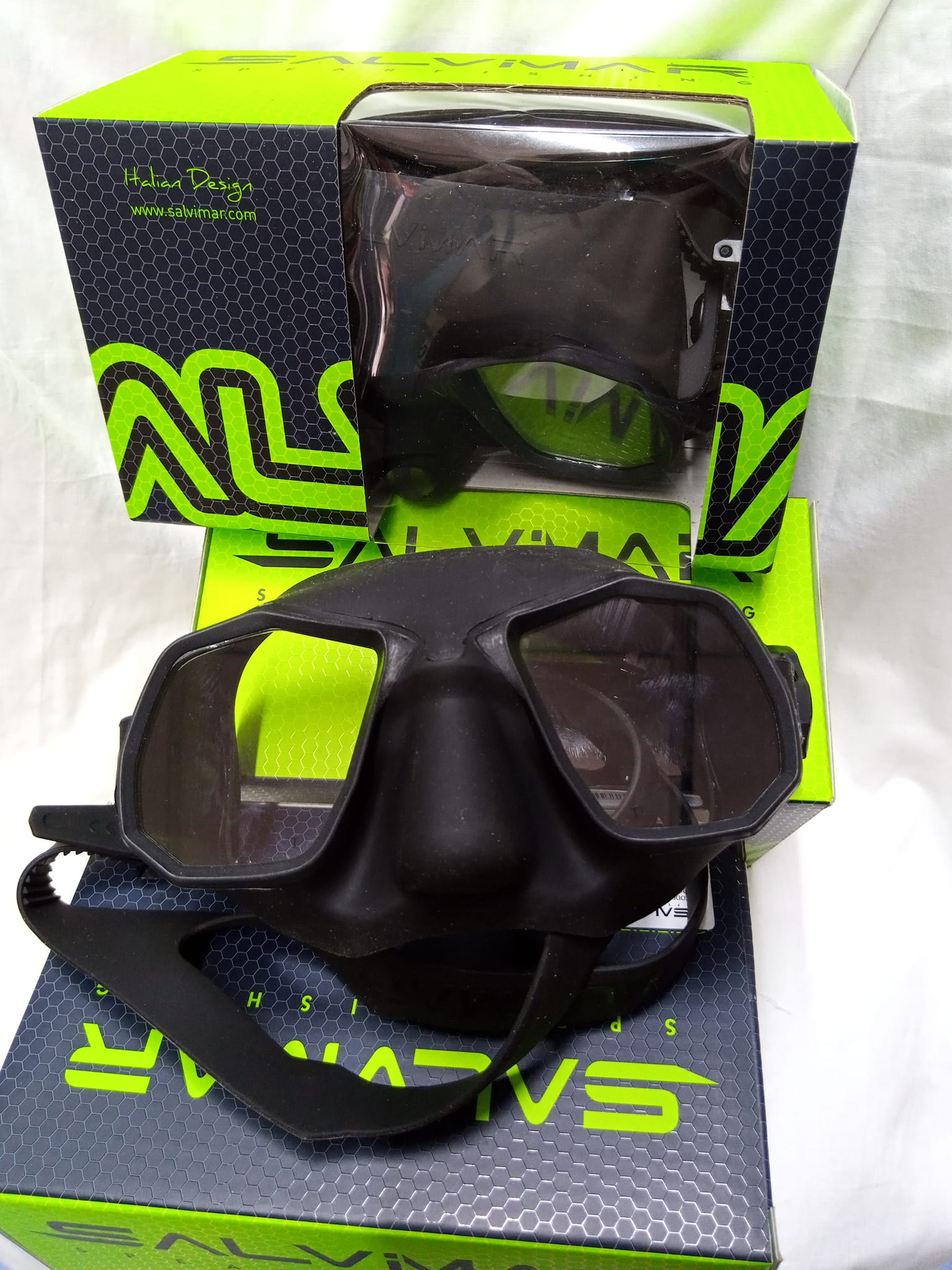 Masque de chasse sous marine en apnée Salvimar MASCHERA