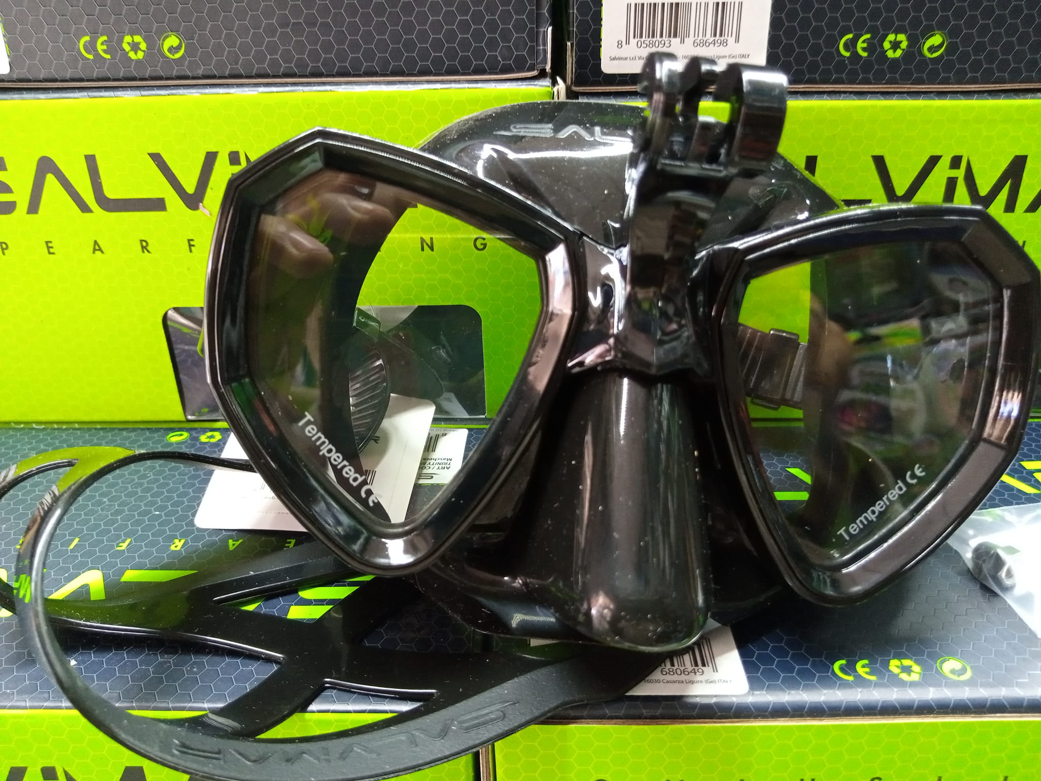 Masque de chasse sous marine en apnée Salvimar Trinity