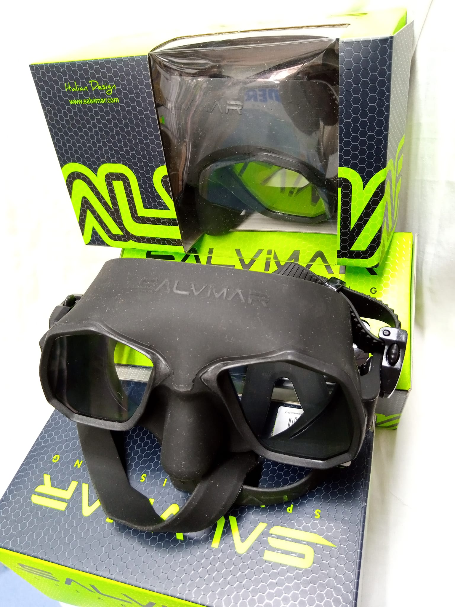 Masque de chasse sous marine en apnée Salvimar MASCHERA