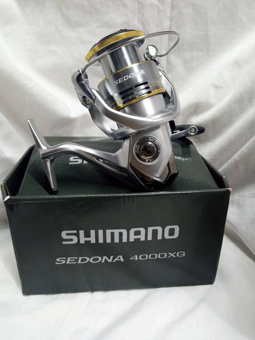 Moulinet spinning pêche aux leurres en mer  Shimano Sedona 4000 XG