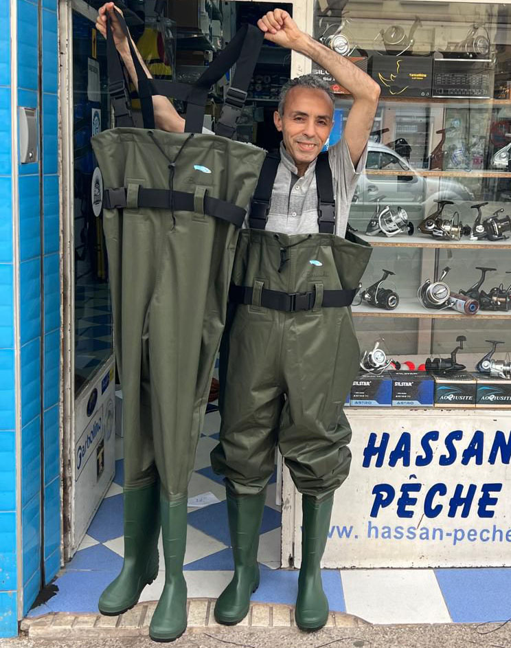 waders de pêche barracuda