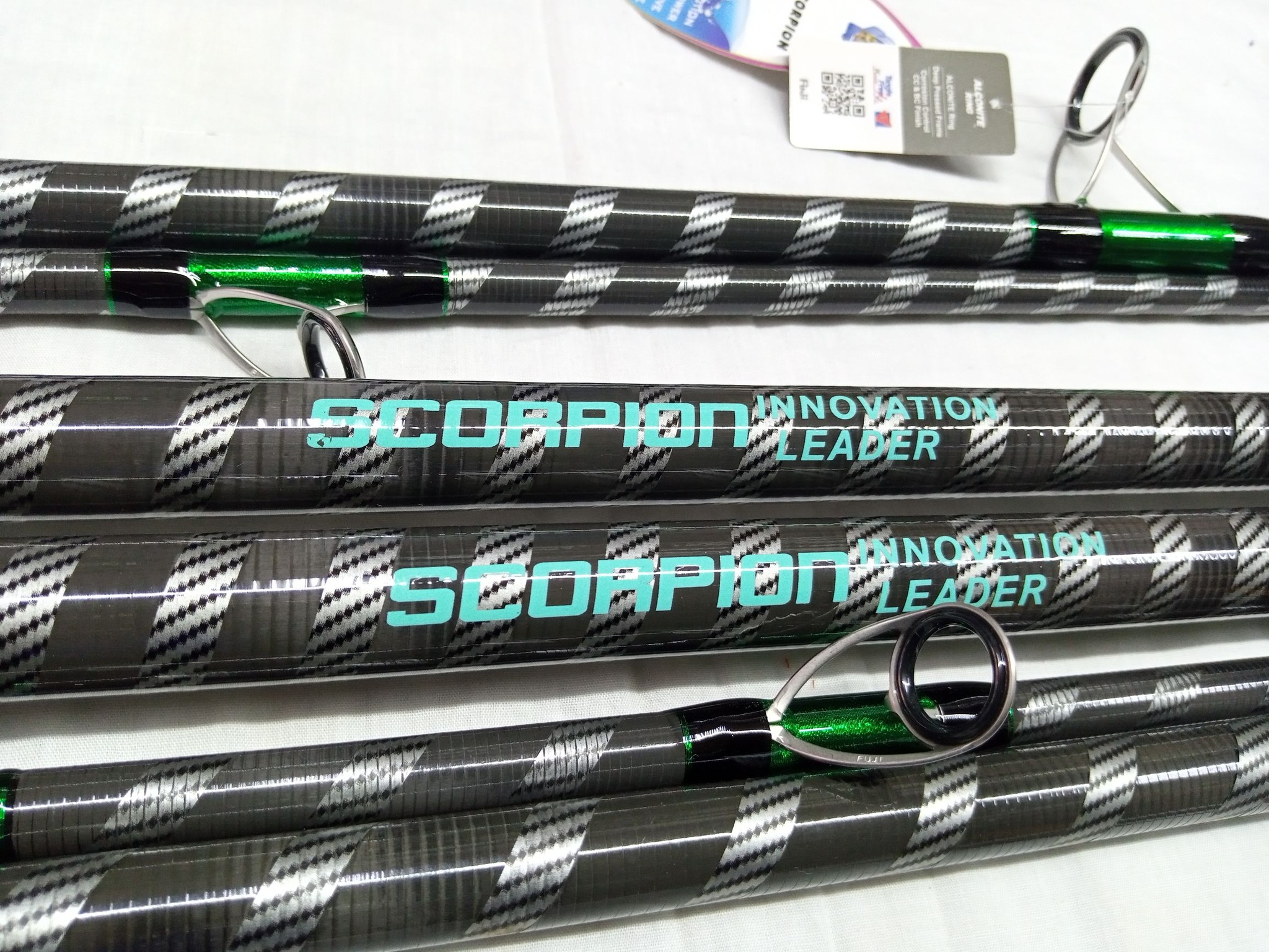 canne a peche SCORPION BLACK  SURF  surfcasting 5 mt