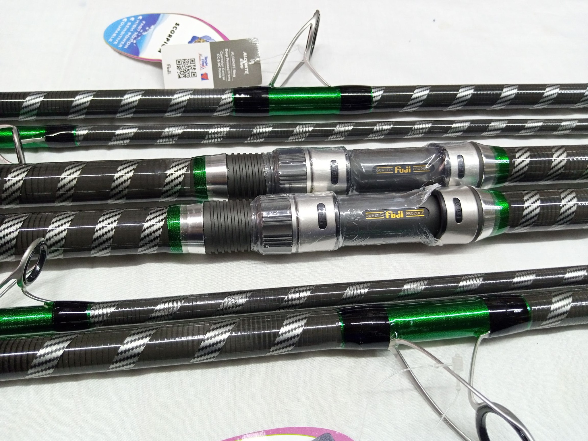 canne a peche SCORPION BLACK  SURF  surfcasting 5 mt